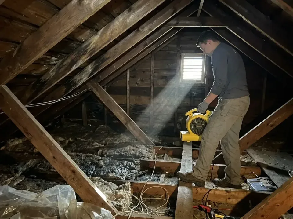 attic-water-damage-drying-proc-007 — frequently asked questions, Emergency Water Extraction & 24/7 Flood Response in Logan,…